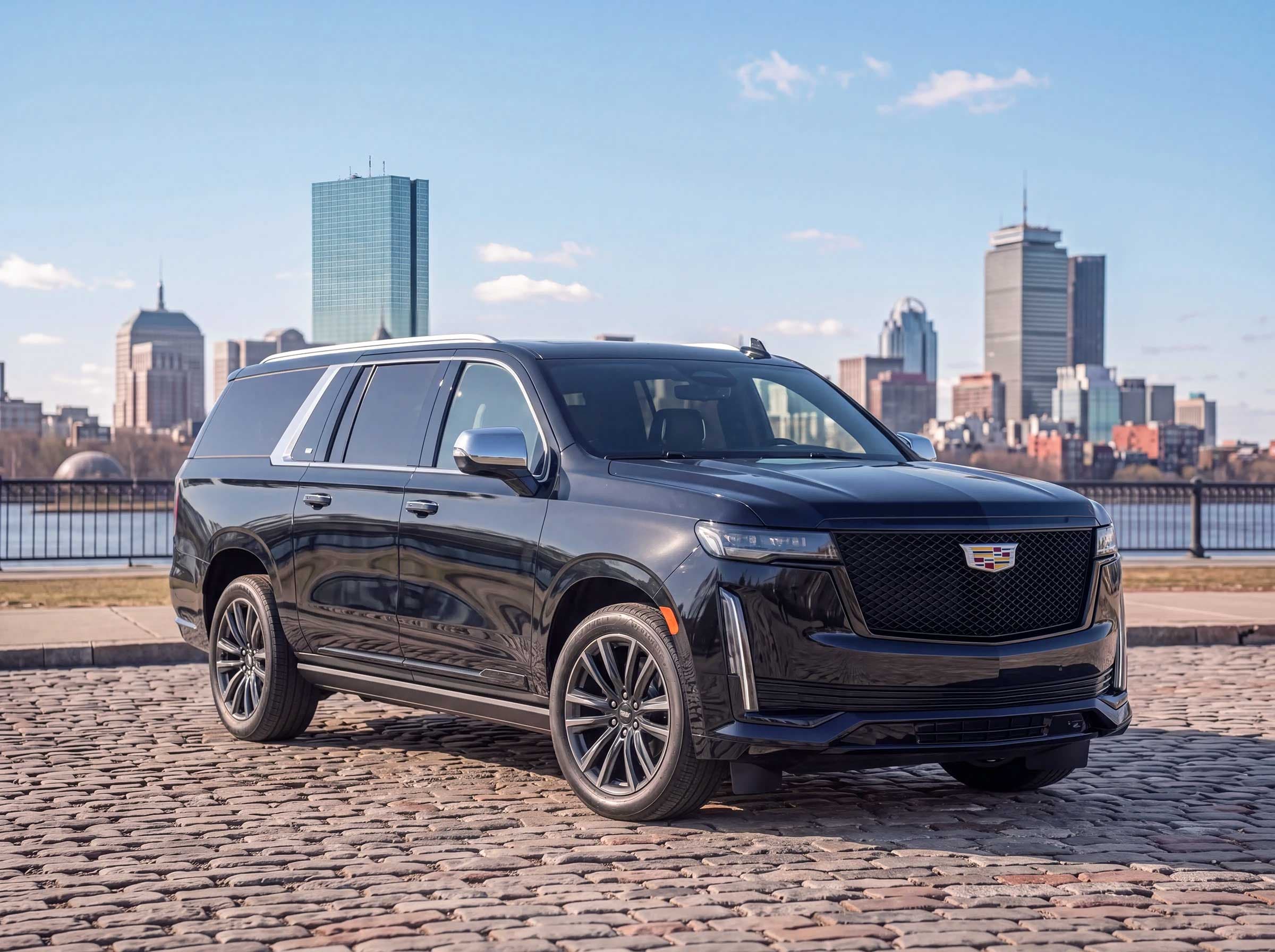 Cadillac Escalade front three-quarter