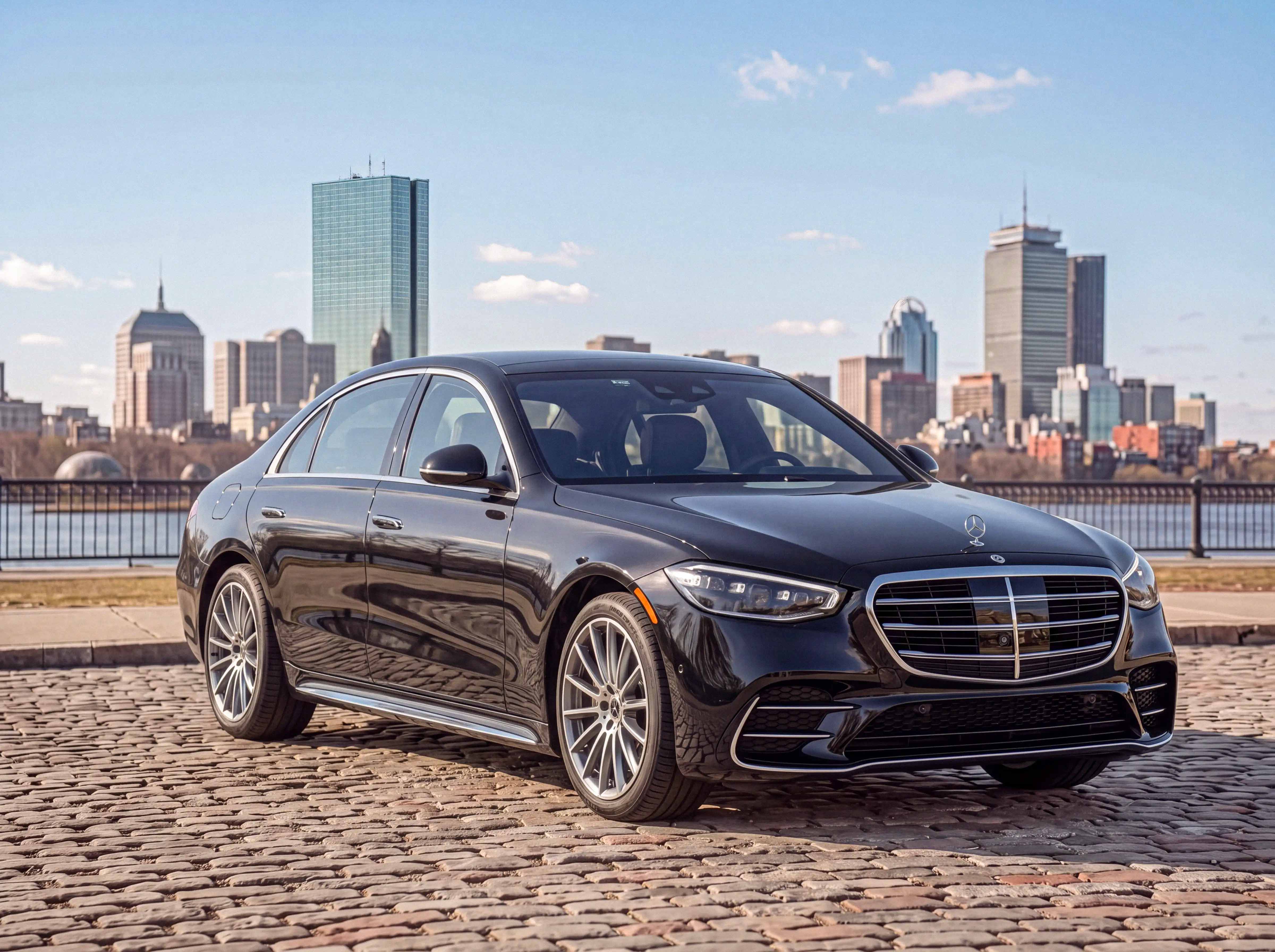 Mercedes-Benz S-Class front three-quarter